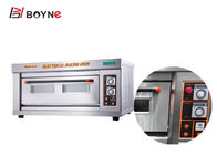 Stainless Steel Industrial  Single Deck Bakery Oven With Mechanical Timer Digital Temperature Controller