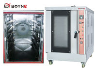 High Temperature Hot Air Eight Trays Stainless Steel Gas Convection Oven For Bakery