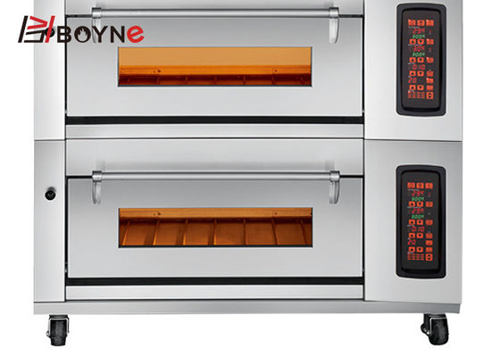 16.65kw Commercial Bakery Kitchen Equipment Electric Oven Six Trays