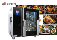 Digital Commercial Kitchen Cooking Equipment Combi Steam 18.5kw 380V Easily Swithched