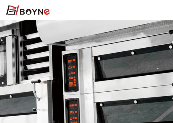 19kw PID Control Combination Bread Bakery Oven With Cabinet