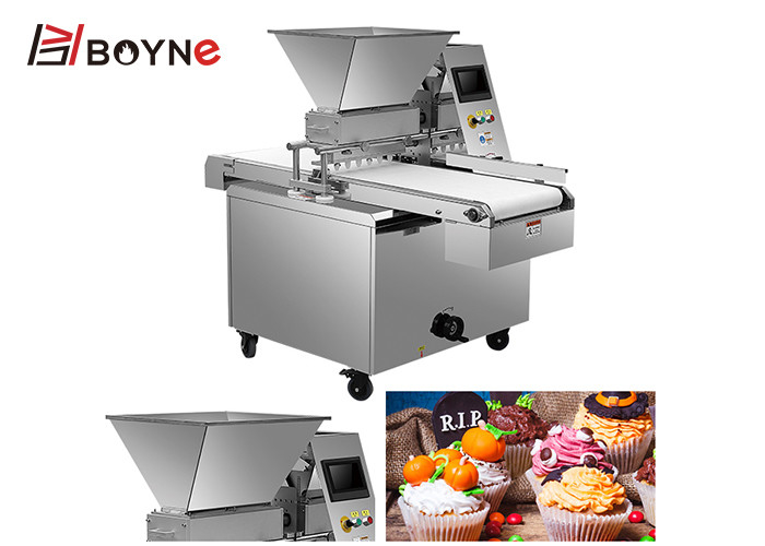 1200w Commercial Cake Production Line Bakery Filling Machinery